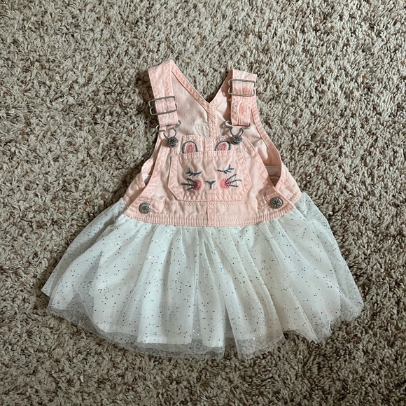 OshKosh Bunny Overalls Dress - Picture 1 of 2